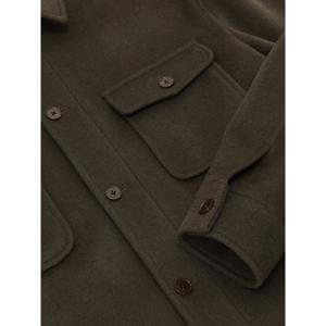REISS Liam Wool-Blend Twin-Pocket Overshirt
